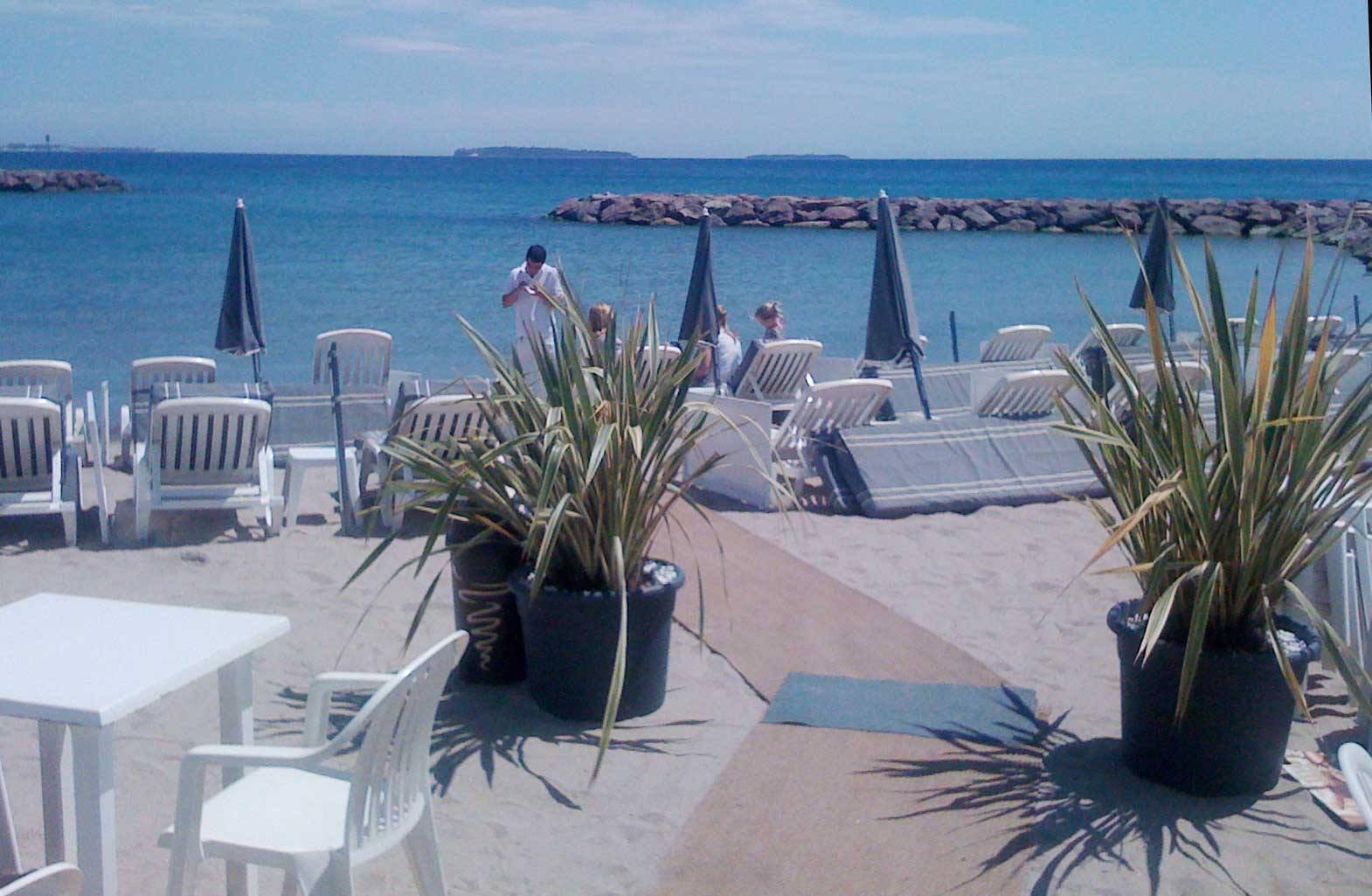 La Plage Restaurant Mandelieu Mandelieu La Napoule Hyacinthforthesol